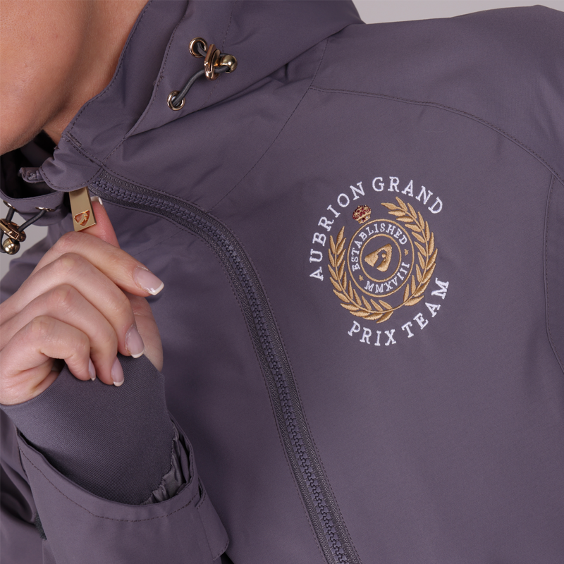 Aubrion Team Waterproof Jacket - Grey-8